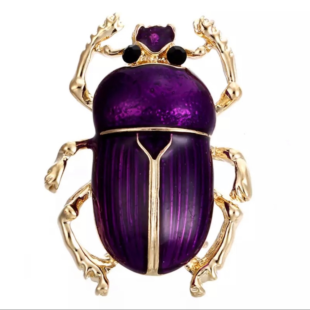 Purple Scarab Beetle Luxury Gift Set